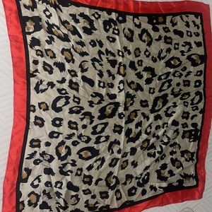 Leopard scarf